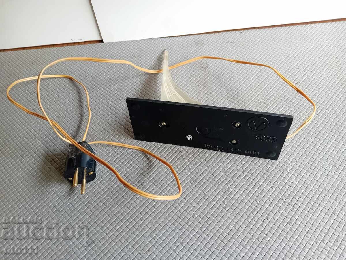 VECHE LAMPĂ DE NOAPTE RACHETĂ COSMOS - URSS - 6