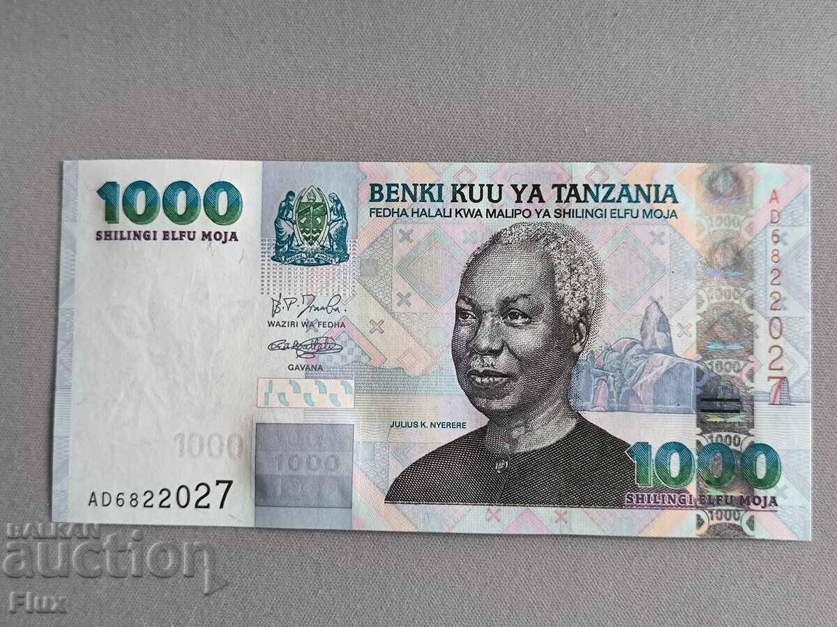 Bancnotă - Tanzania - 1000 șilingi UNC | 2003