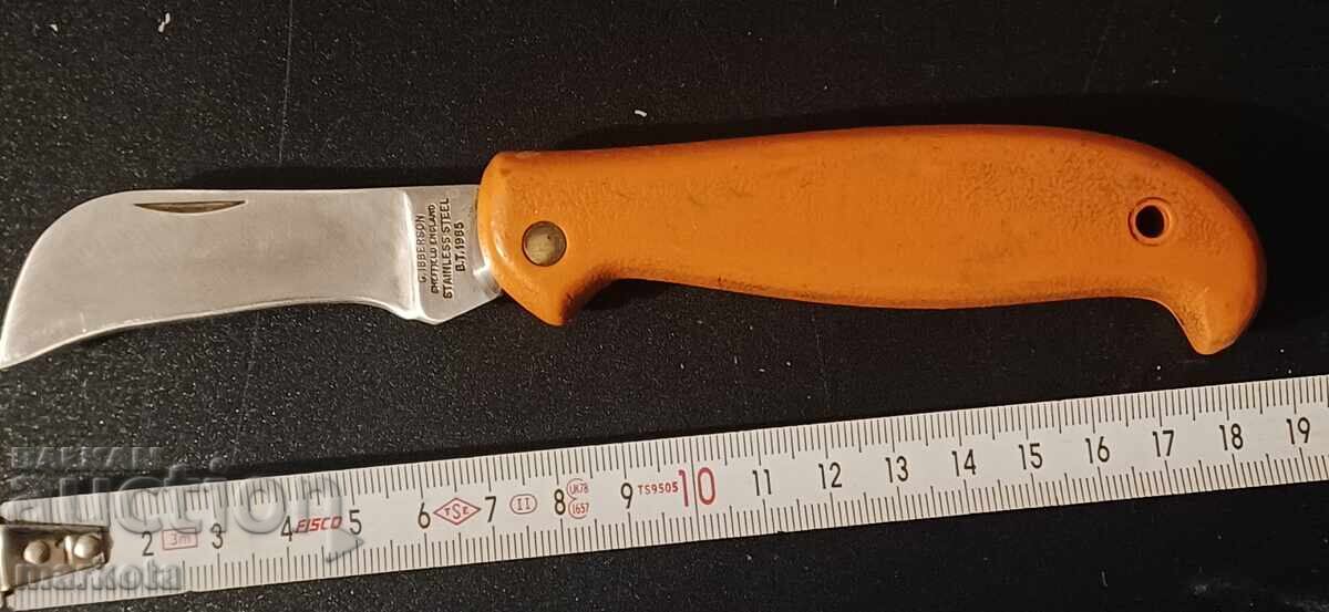 Vechi cuțit de buzunar englezesc pentru ciuperci cu preț € 20.00 | 39.12 BGN