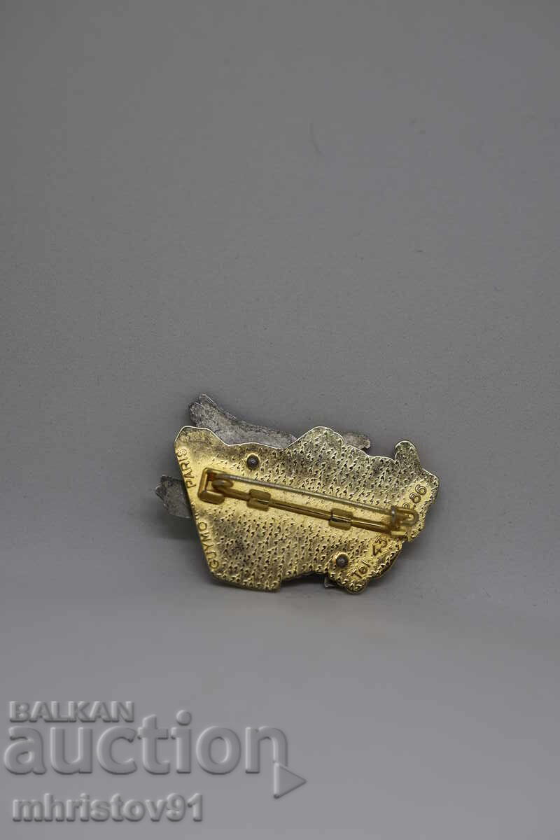 Γαλλικό στρατιωτικό σήμα με αετό και χάρτη της Γαλλίας – GUYON Pari με τιμή € 21.99 | 43.01 BGN Γαλλικό στρατιωτικό σήμα με αετό και χάρτη της Γαλλίας – GUYON Pari με τιμή € 21.99 | 43.01 BGN