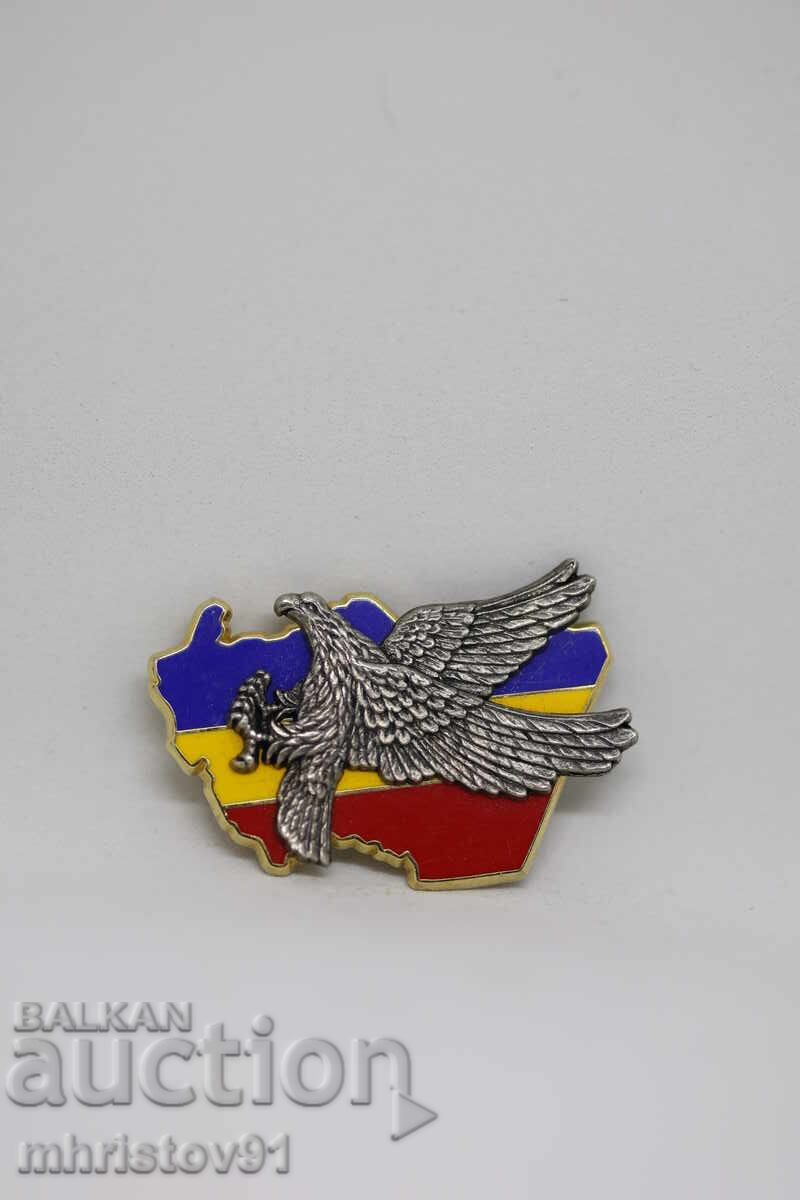 Γαλλικό στρατιωτικό σήμα με αετό και χάρτη της Γαλλίας – GUYON Pari Γαλλικό στρατιωτικό σήμα με αετό και χάρτη της Γαλλίας – GUYON Pari