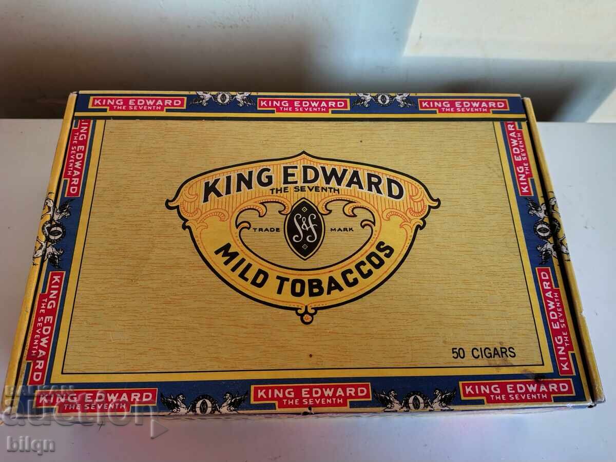 Cutie de trabucuri de colecție rară, țigări cu preț € 13.98 | 27.34 BGN