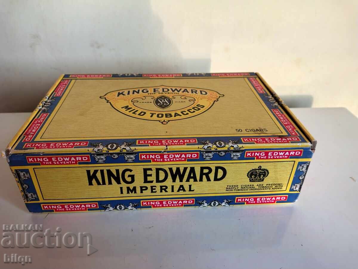 Cutie de trabucuri de colecție rară, țigări