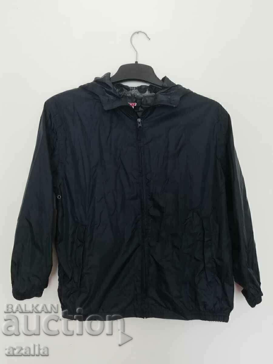 Children's wind and rain jacket with hood