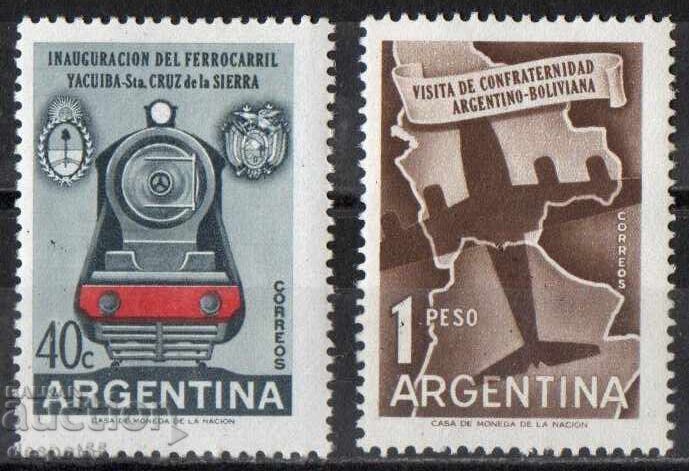 1958 Argentina. Opening of the Yacuiba-Santa Cruz Railway Line