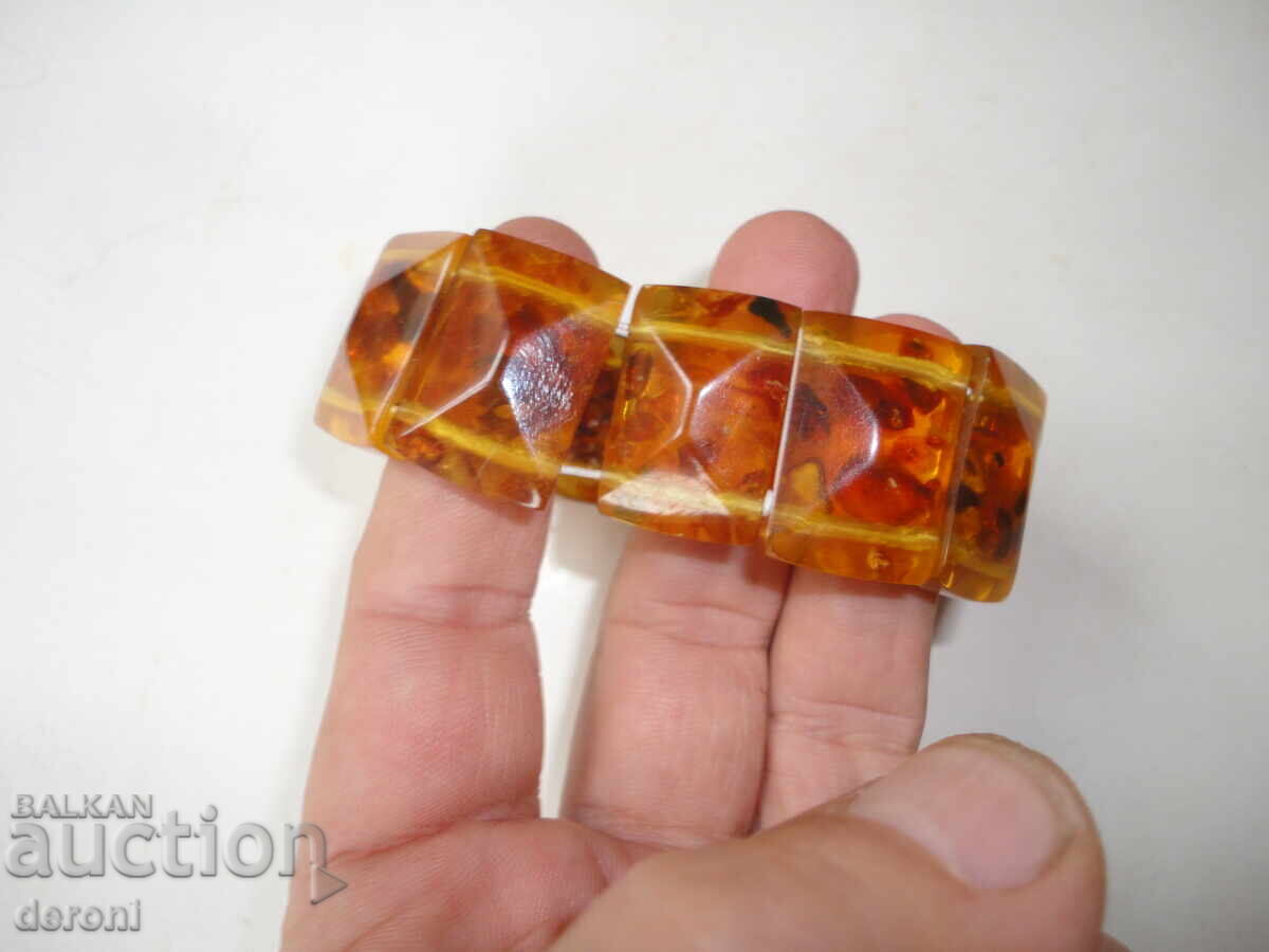 Страхотна гривна от натурален кехлибар - 5 Страхотна гривна от натурален кехлибар - 5