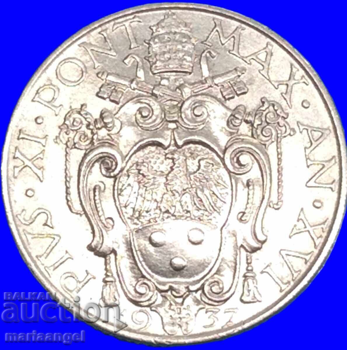 1 Lira 1937 Vatican cu preț € 7.98 | 15.61 BGN