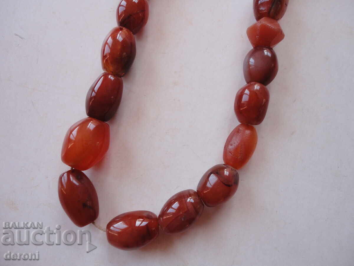 Colier gherdan din carneol - 5