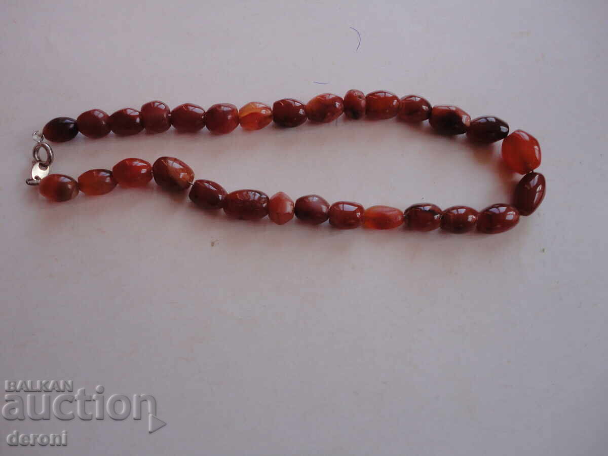Colier gherdan din carneol - 7