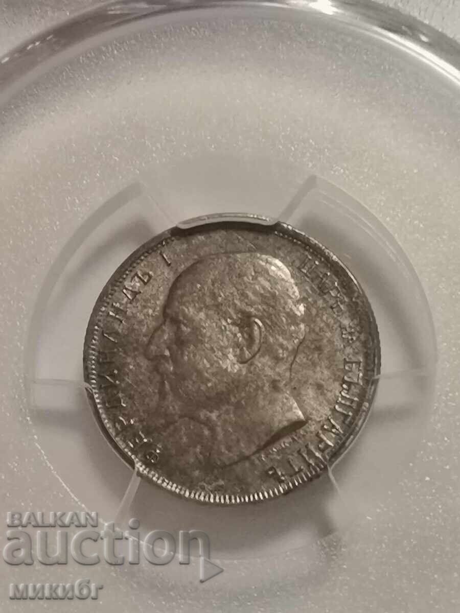 Δημοπρασία 50 stotinki 1916 AU λεπτομέρειες PCGS