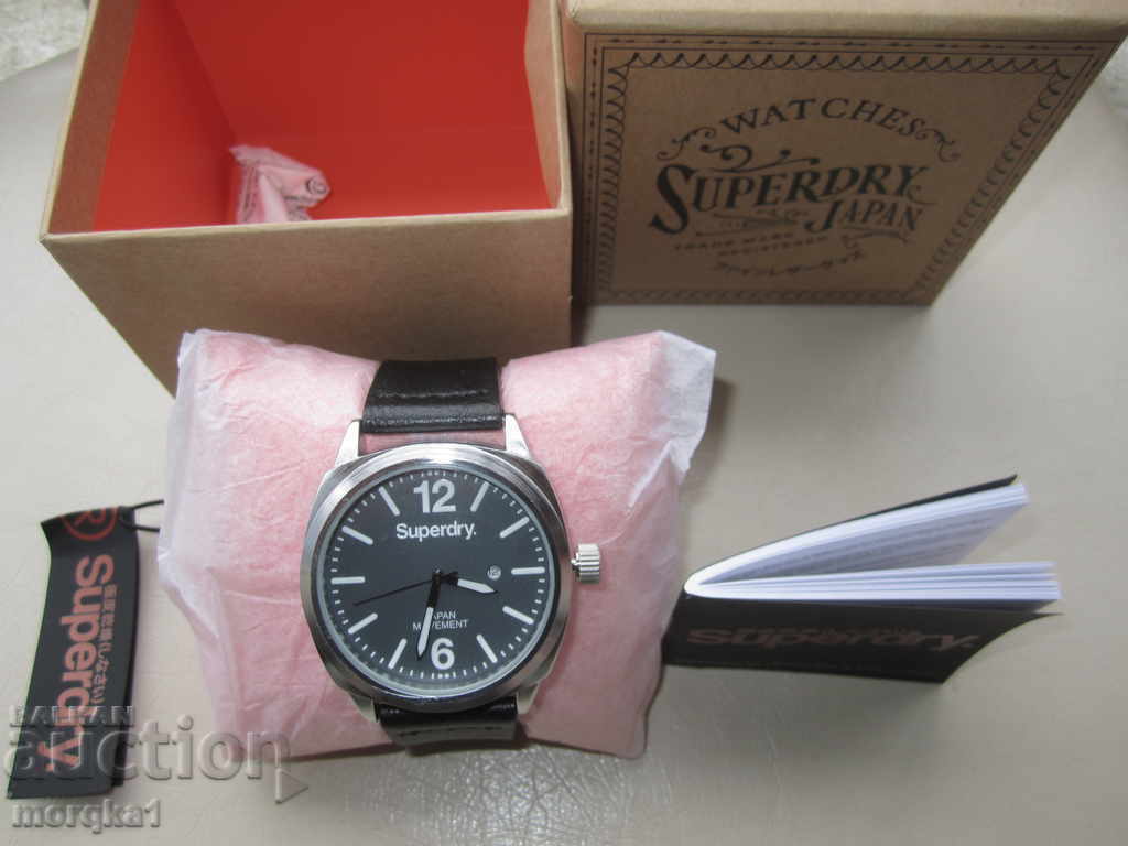 Auction  SUPERDRY JAPAN - Original, new, with warranty in a box, certificate