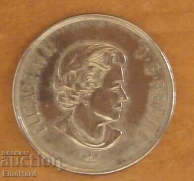 Καναδάς 25 σεντ 2017 - Ελπίδα για ένα πράσινο μέλλον με τιμή € 1.05 | 2.05 BGN