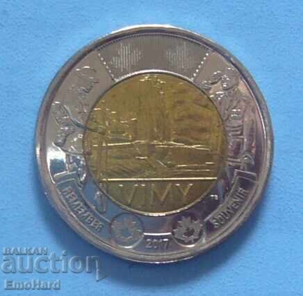 Canada 2 Dollars 2017 - Battle of Vimy Ridge