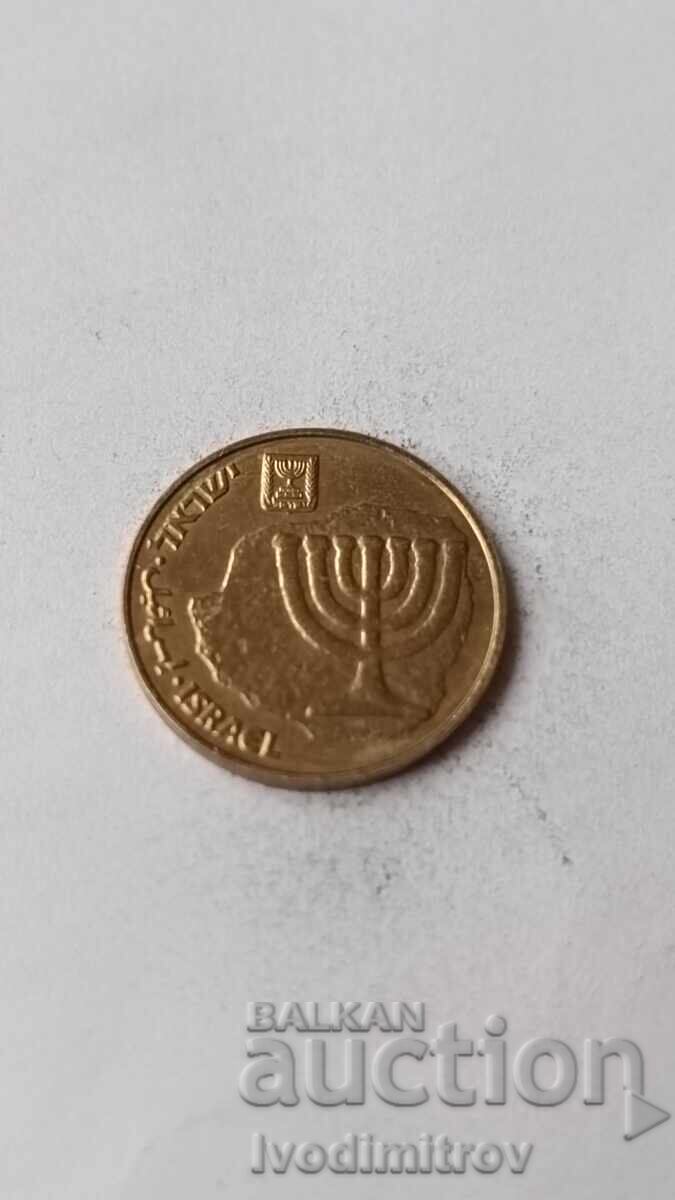 Израел 10 агорот с цена € 0.24 | 0.47 лв.