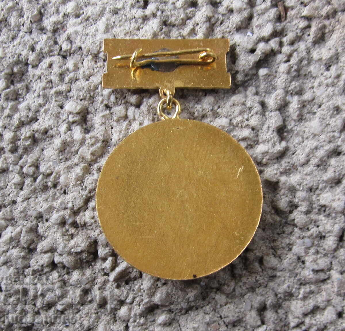 Sots. star Bŭlgarski voenen medal znak otlichnik MNO s emaĭl - 5