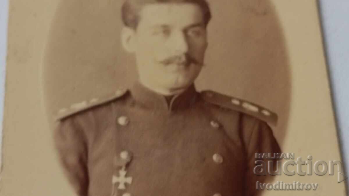 Fotografie Ofițer din Regimentul 7 Infanterie Carton cu preț € 8.46 | 16.55 BGN