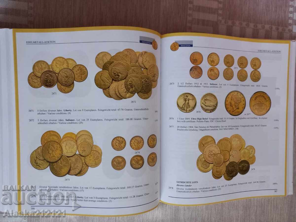 Παράδοση Νομισματική - Κατάλογος δημοπρασίας για χρυσά και ασημένια νομίσματα