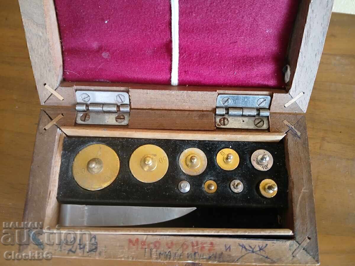 Vintage weight set