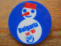 Insigna sportivă mare "Ski 83"