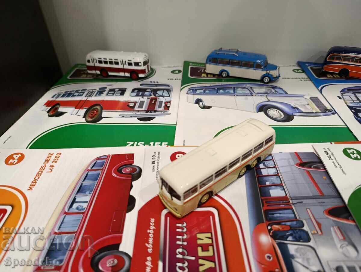 Legendary buses - 6 pieces, 8 magazines with price € 23.00 | 44.98 BGN Legendary buses - 6 pieces, 8 magazines with price € 23.00 | 44.98 BGN