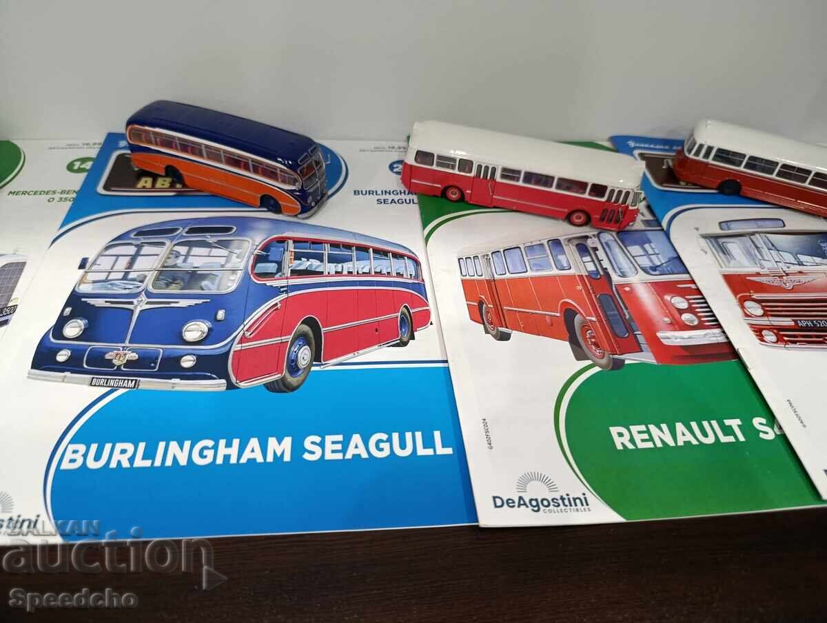 Livrarea Autobuze legendare - 5 bucăți, 8 reviste