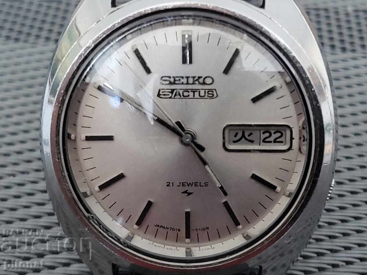Collectible SEIKO 5 ACTUS 7019 7070 Watch with price € 120.00 | 234.70 BGN