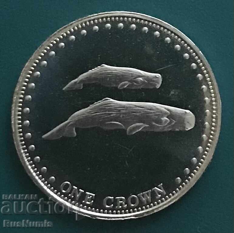 Тристан да Куня.1крона 2008 г. Кашалот. Тристан да Куня.1крона 2008 г. Кашалот.