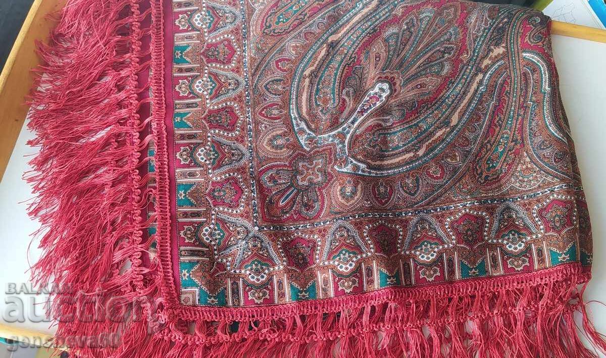 Eșarfă pentru cap cu franjuri 90 cm - 6