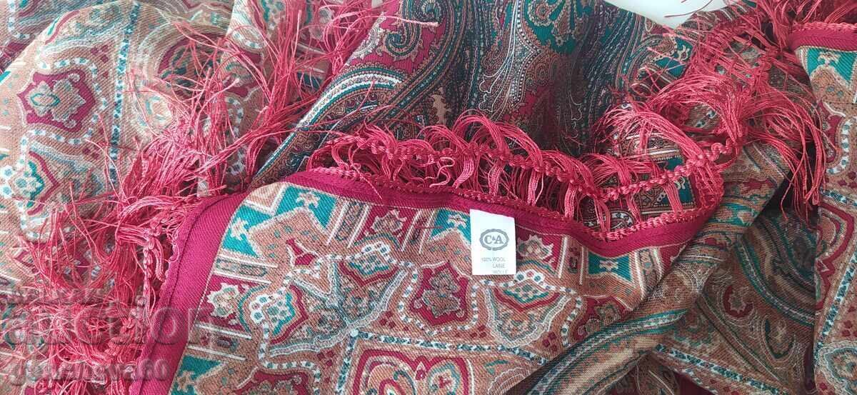 Eșarfă pentru cap cu franjuri 90 cm - 7 Eșarfă pentru cap cu franjuri 90 cm - 7