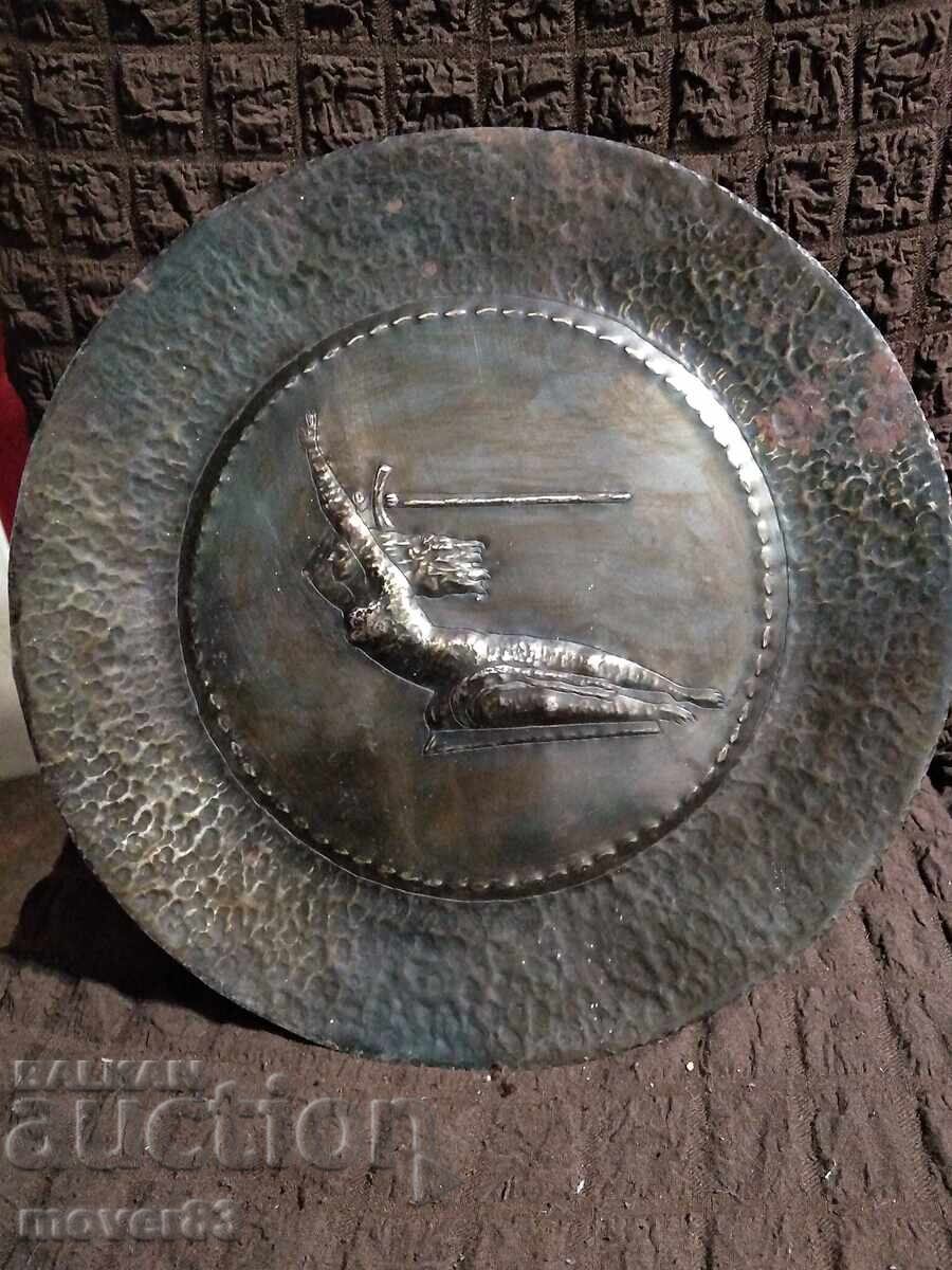 Декорация. Метално пано.