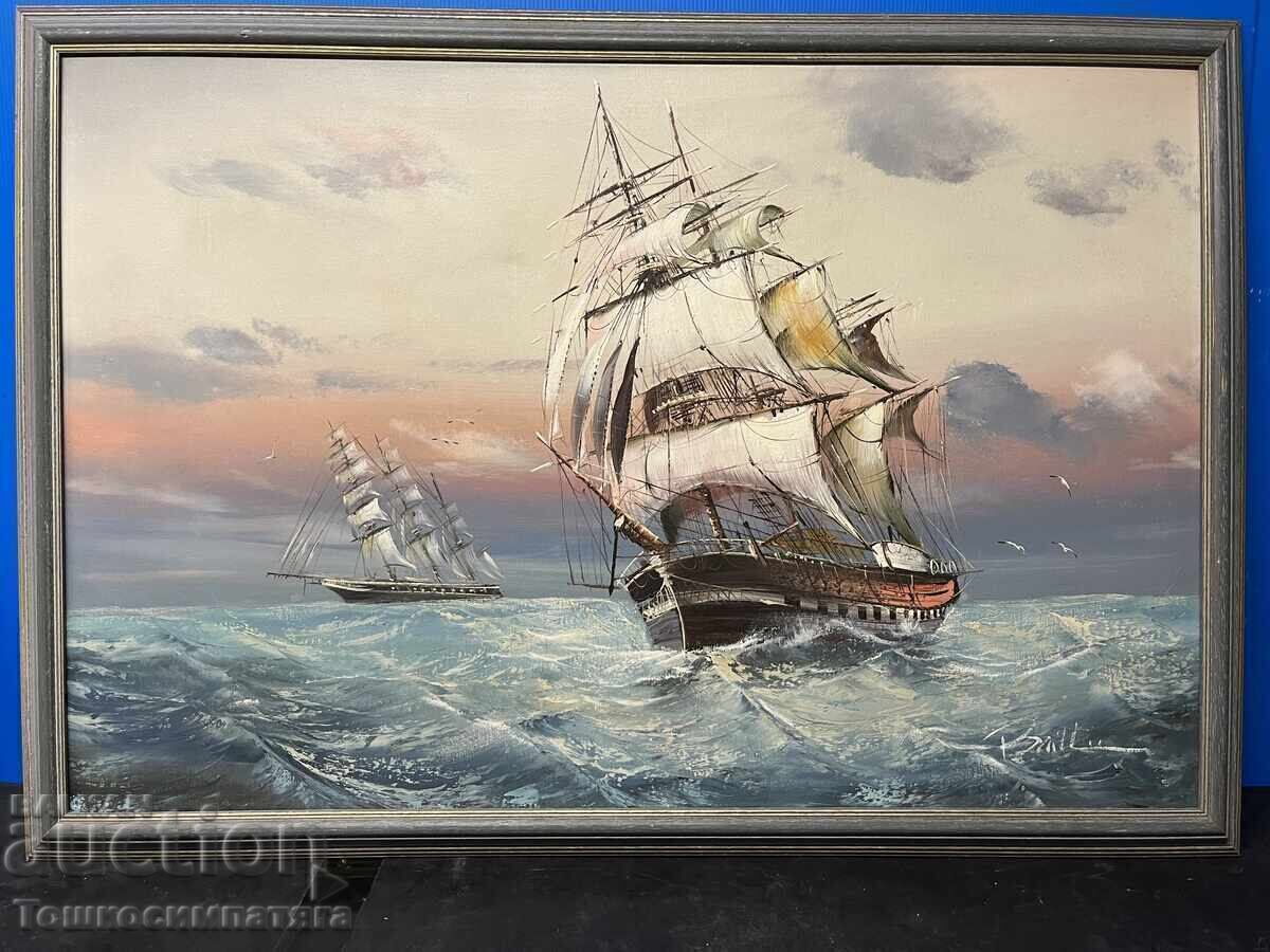 Όμορφο, θαλασσινό τοπίο με ιστιοφόρα - 7