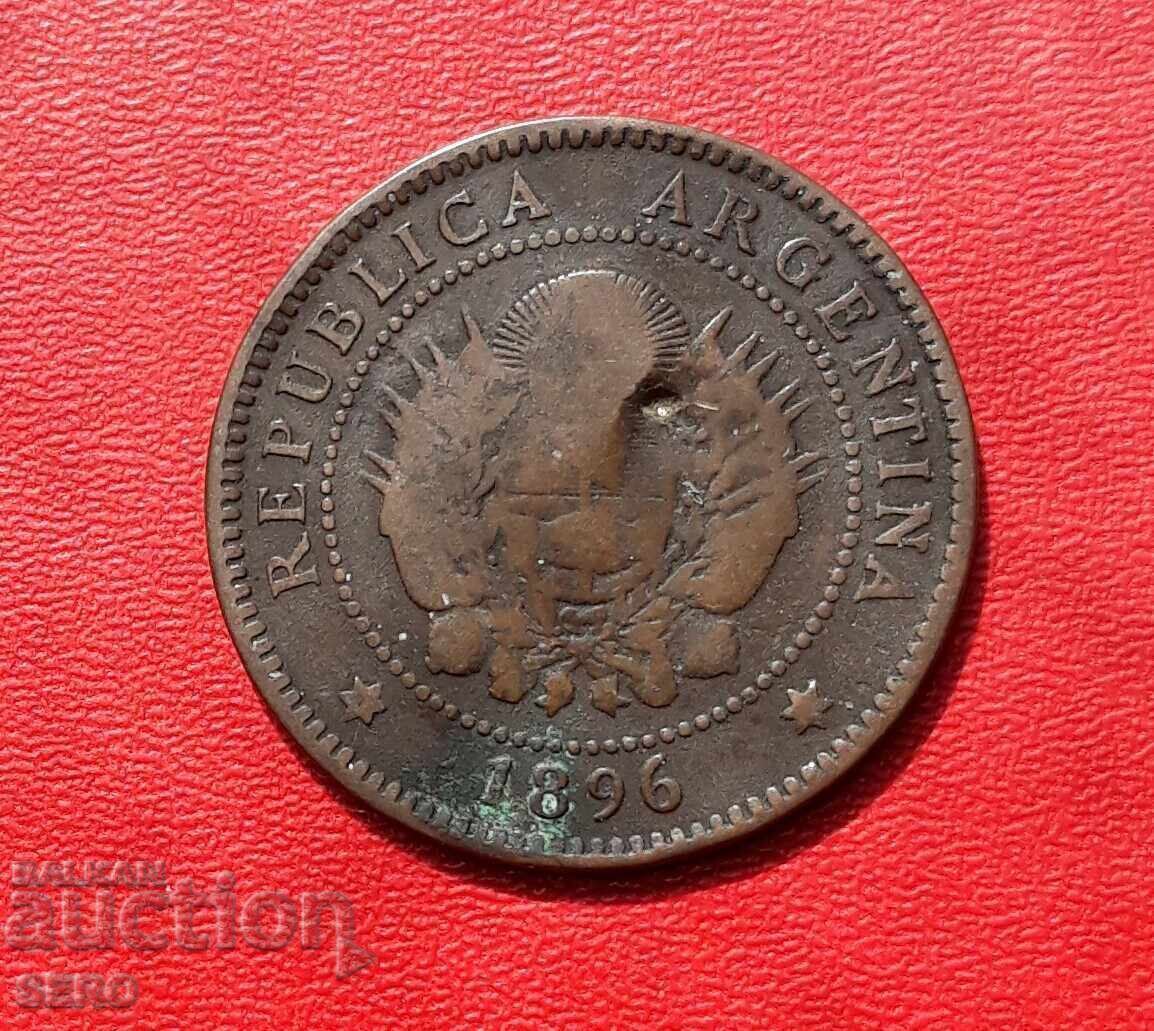 Argentina - 1 centavo 1896 - an rar, ușor lovită cu preț € 6.00 | 11.73 BGN