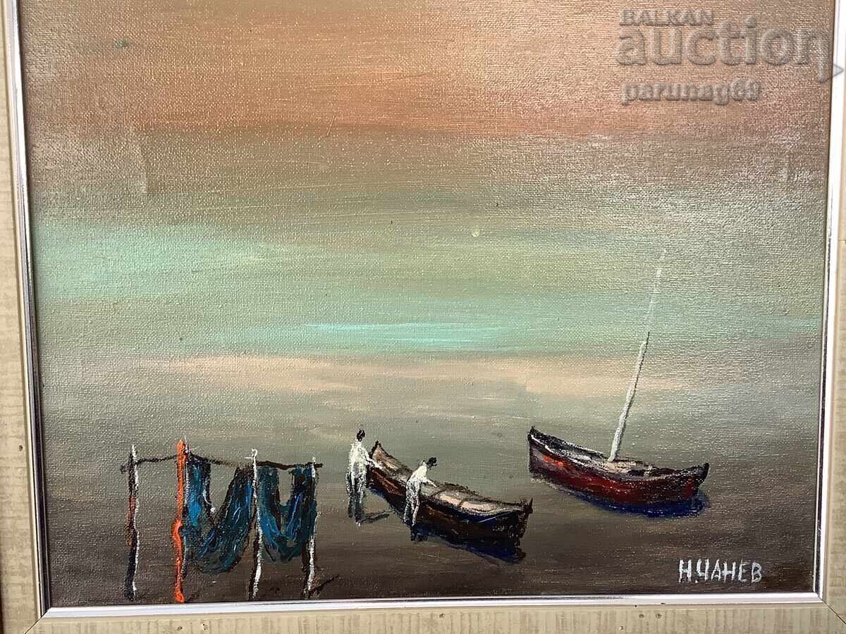 Tablou - ulei de Nenko Chanev (1963 - 2020) cu preț € 320.00 | 625.87 BGN