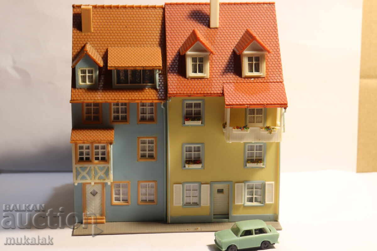 FALLER? KIBRI? VOLLMER H0 1/87 CLĂDIRE CASĂ VAGON TREN CALE FERATĂ - 5