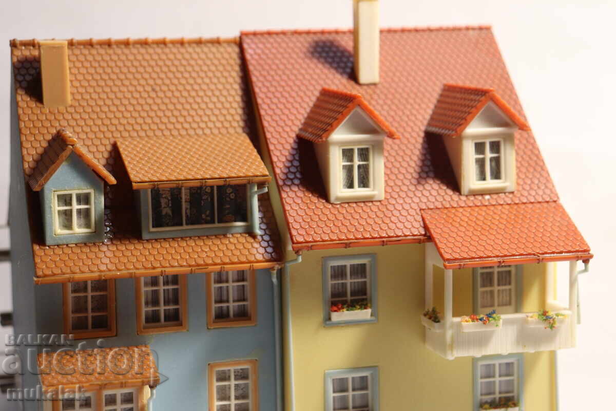 FALLER? KIBRI? VOLLMER H0 1/87 CLĂDIRE CASĂ VAGON TREN CALE FERATĂ - 6