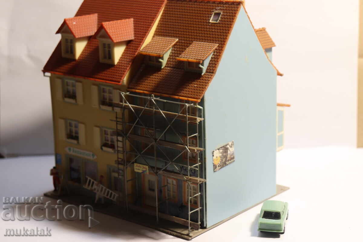 FALLER? KIBRI? VOLLMER H0 1/87 CLĂDIRE CASĂ VAGON TREN CALE FERATĂ - 7