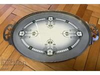 Old porcelain tray, early 20th century