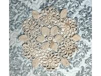 Πωλείται καινούργιο χειροποίητο πλεκτό καρέ εκρού