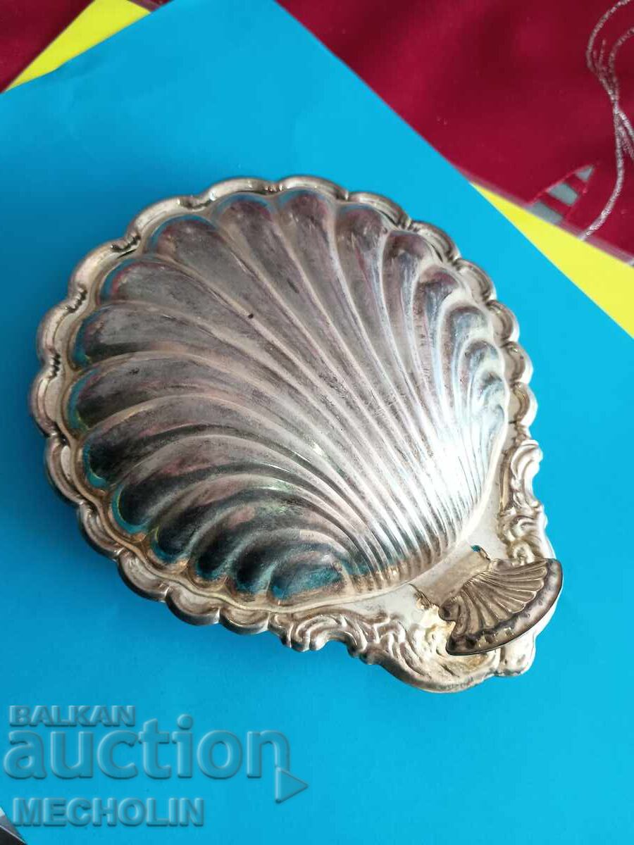 Δημοπρασία Συλλεκτικό ασημένιο σκεύος χαβιαριού