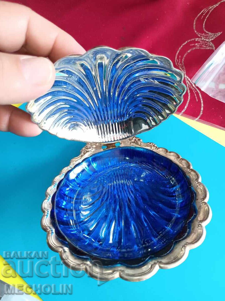 Συλλεκτικό ασημένιο σκεύος χαβιαριού - 5