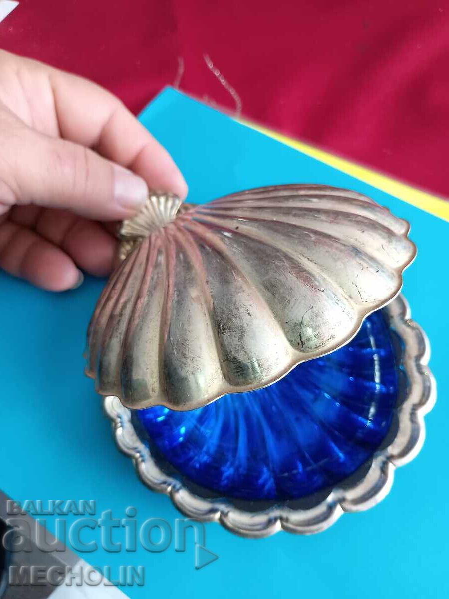 Συλλεκτικό ασημένιο σκεύος χαβιαριού