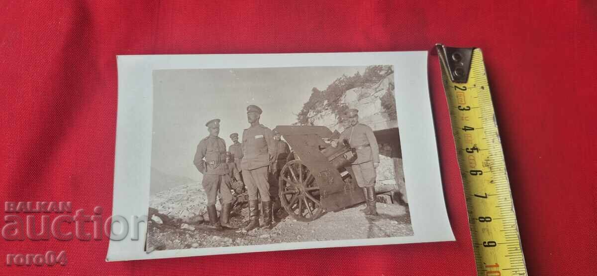 ОФИЦЕРИ - ГАУБИЦА - WW I - 7 ОФИЦЕРИ - ГАУБИЦА - WW I - 7