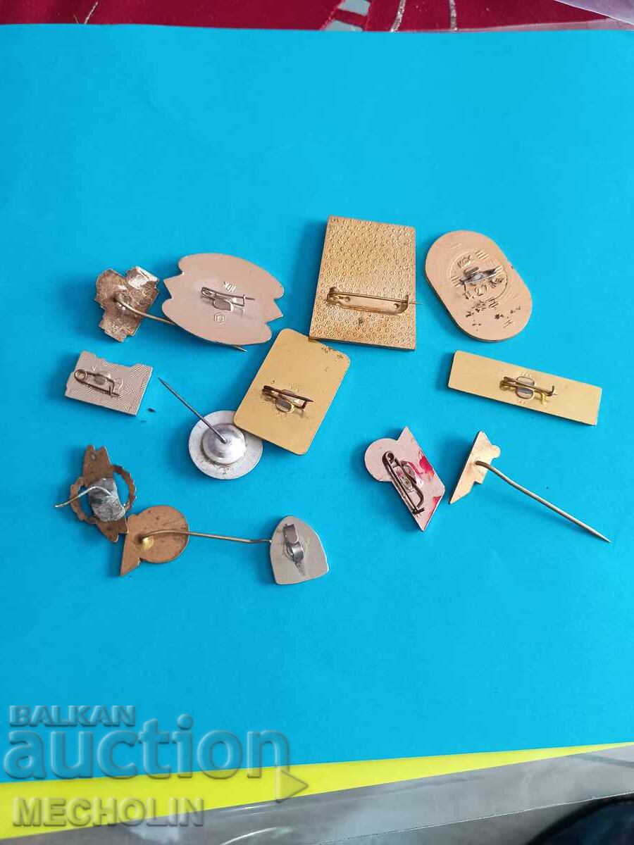 значки лот - 6