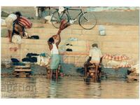 1995 ΜΕΓΑΛΗ ΚΑΛΛΙΤΕΧΝΙΚΗ ΦΩΤΟΓΡΑΦΙΑ ΙΝΔΙΑ ΠΟΤΑΜΟΣ ΓΑΓΓΗΣ ΠΡΑΝΕ Ε836