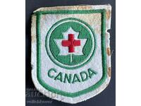 42602 Канада нашивка Планинска спасителна служба Червен кръс