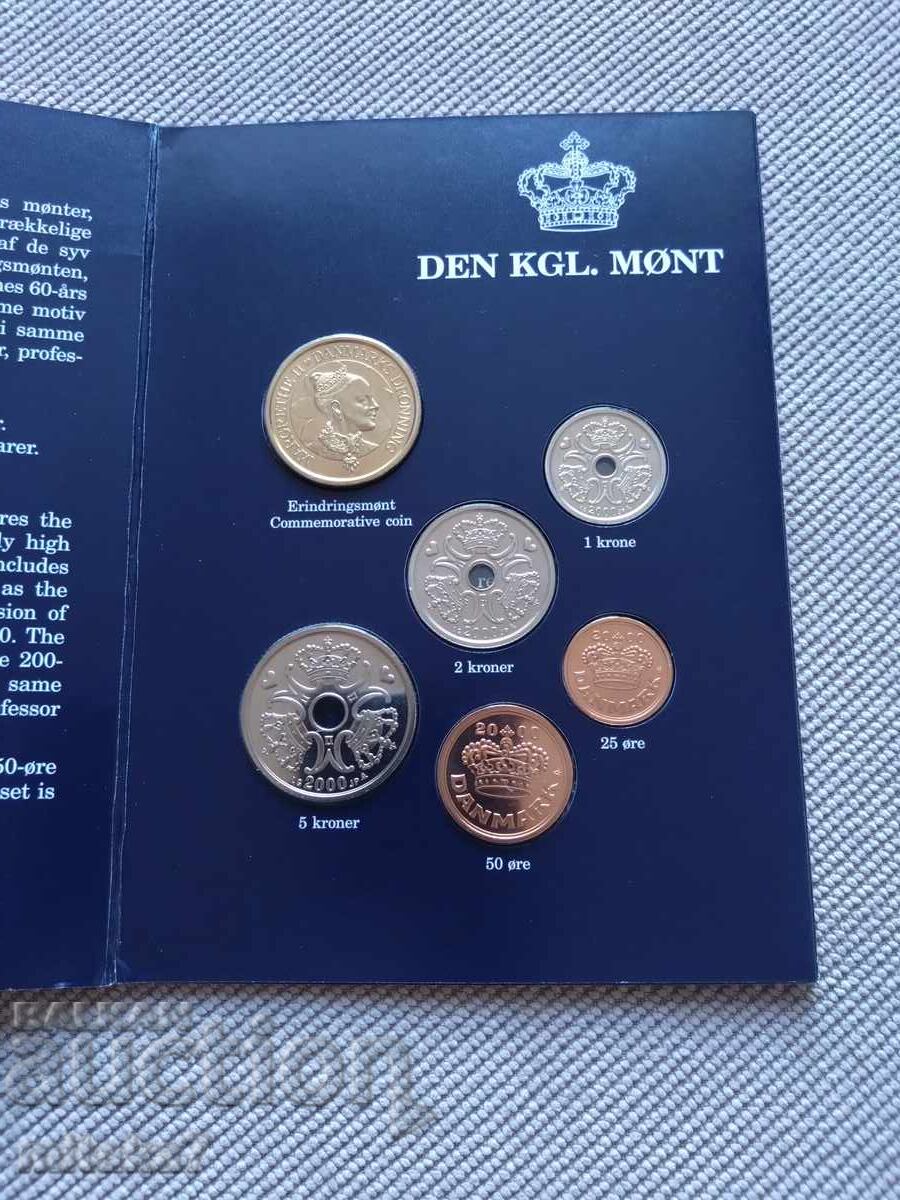 Сет монети 2000 година, Дания с цена € 17.00 | 33.25 лв.