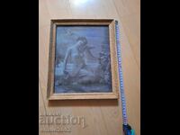 Retro erotic painting