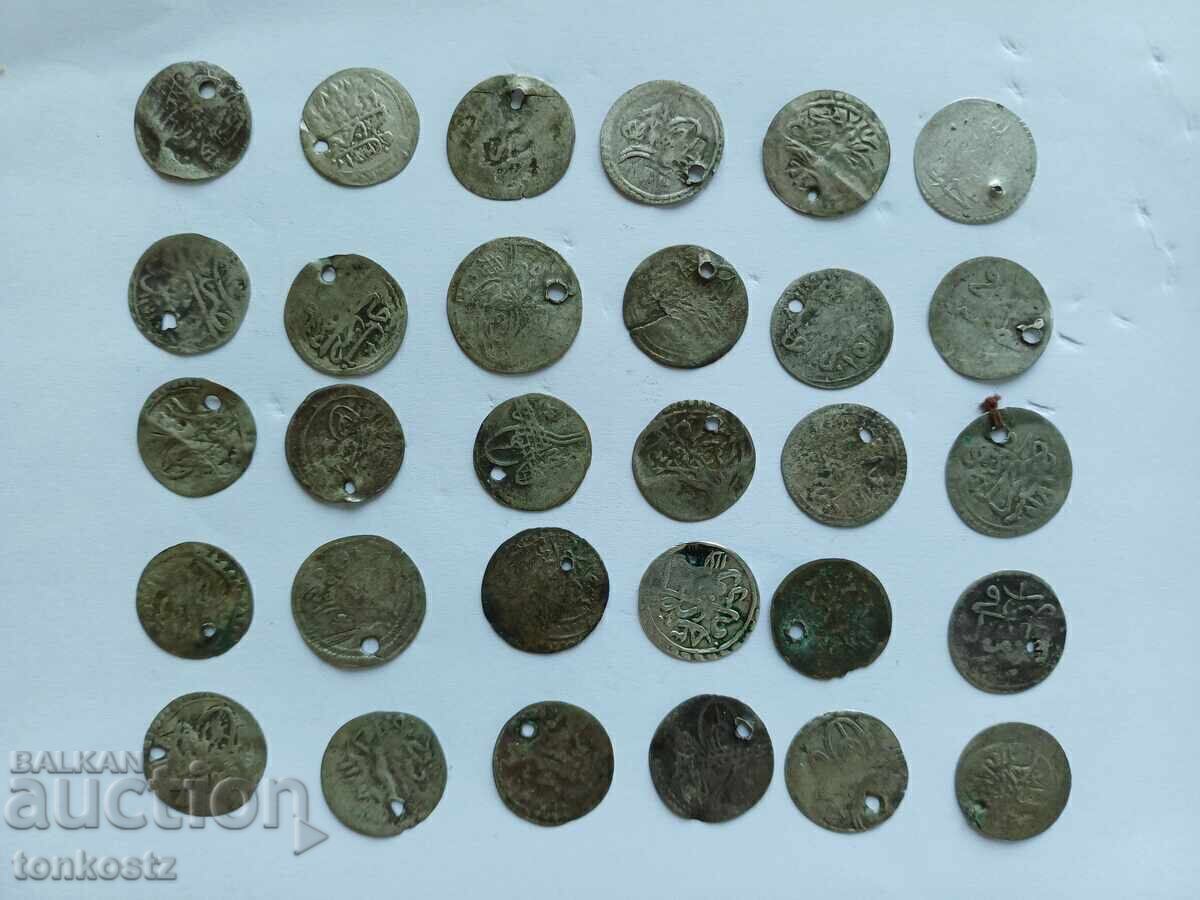 30 buc. akchete pentru bijuterii
