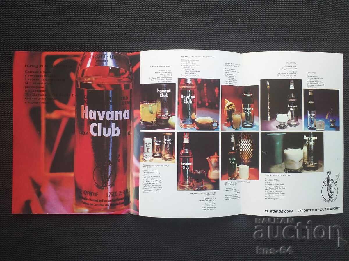 Licitație Broșură socială HAVANA CLUB