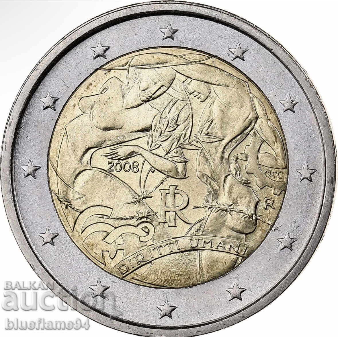 2 Euro Ιταλία 2008